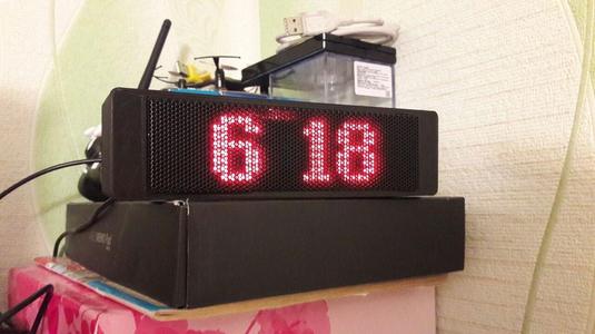 Case for diy clock max7219 (new version)