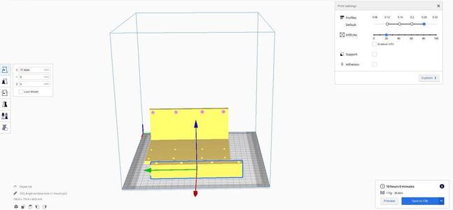 Simple corner bracket