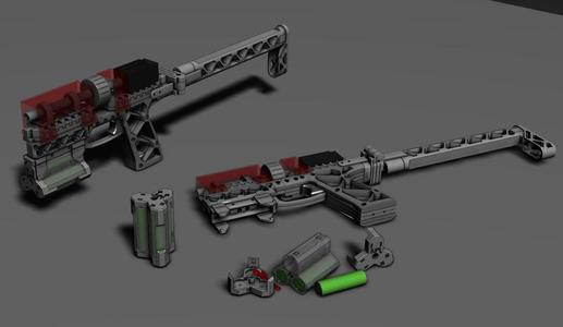 Laser Gun Frame Prototype