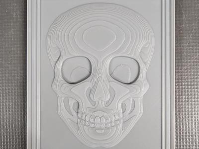Skull with Frame