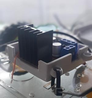 L298N H-Bridge motor driver  mount