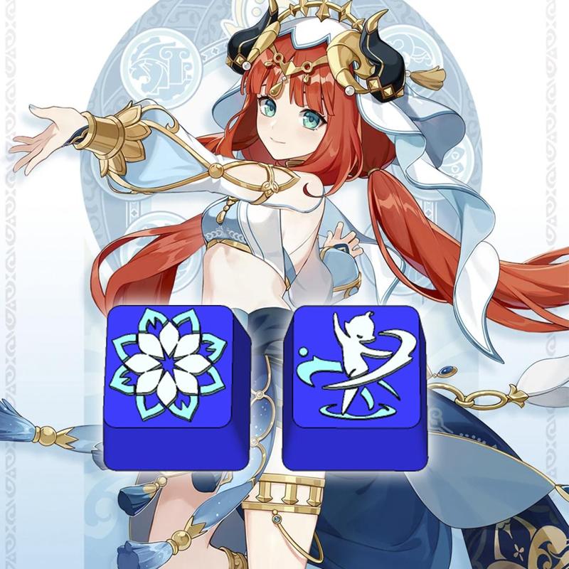 Genshin Impact Keycaps: Nilou