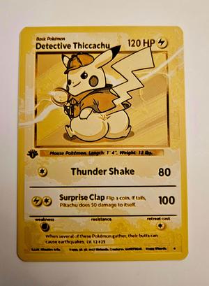 HueForge Detective Thiccachu 120HP