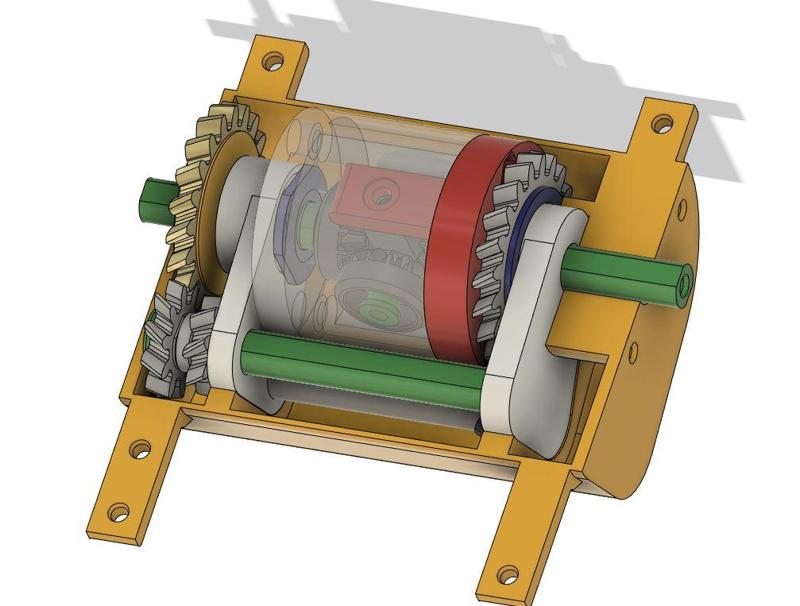 Automatic 2 speed Gearbox (Unimog RC edition)