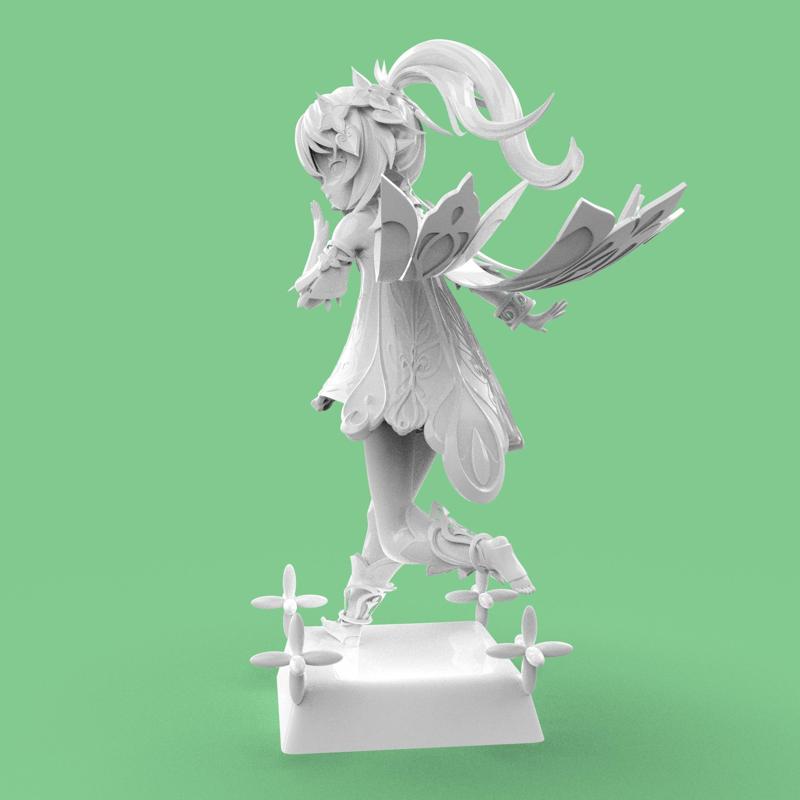 GENSHIN IMPACT - NAHIDA (THIRD ATTACK POSE)