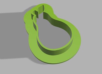 Cookie Cutter - 2" Pear