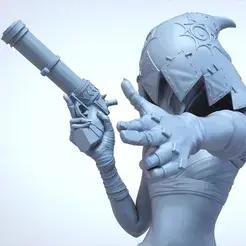 jinx arcane real size piece 150x150 hollowed out