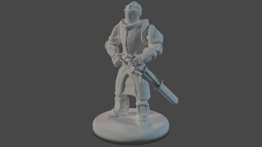 D&D Knight Miniature