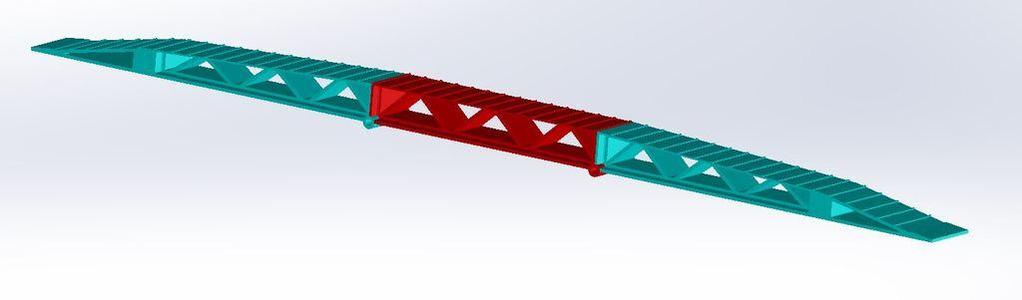 Middle bridge section