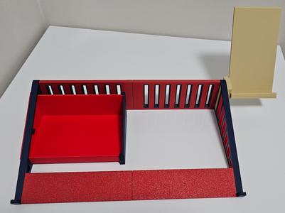 Laptop stand for 13, 14, 15 inch, drawer and phone