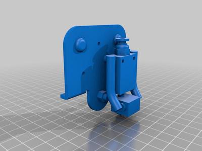 KP3 reference carriage and Hotend