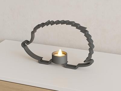 Hedgehog Tealight Holder