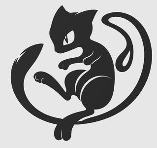 Mew pokemon wallart