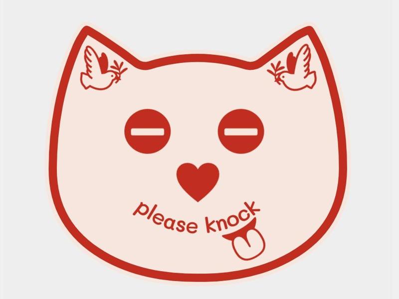 please knock