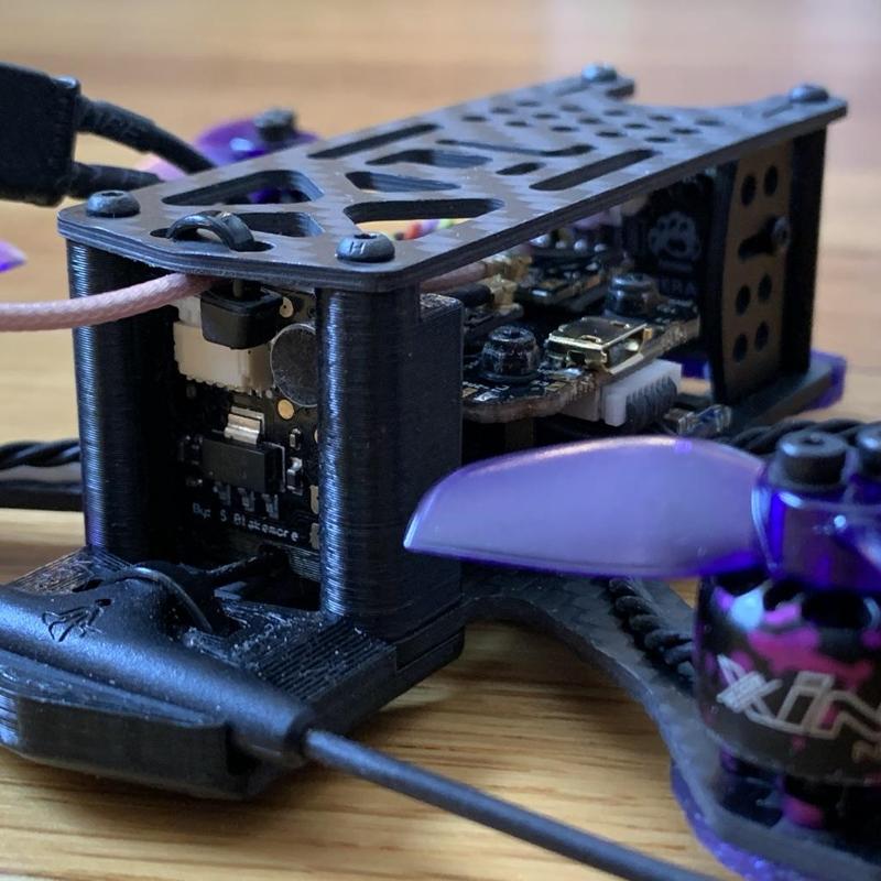Tomoquads Banzai OSD Mount (ImpulseRC Apex OSD)