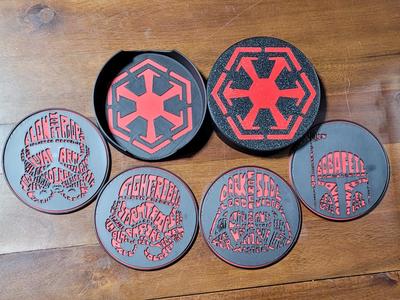 Star Wars Galactic Empire Coaster Set of 4