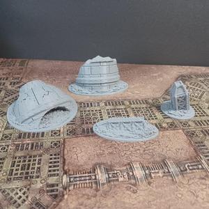 Destroyed Tech Cult Scatter Ruins