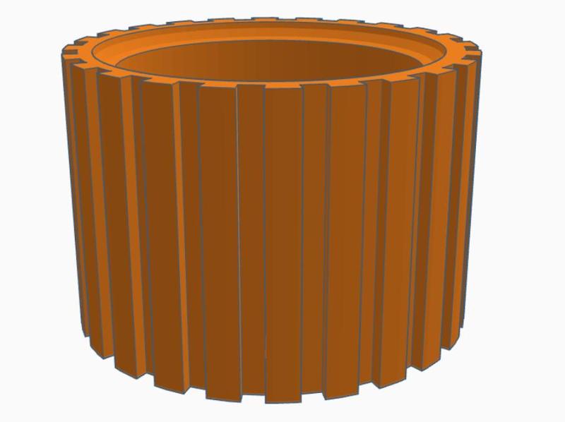 60mm planter