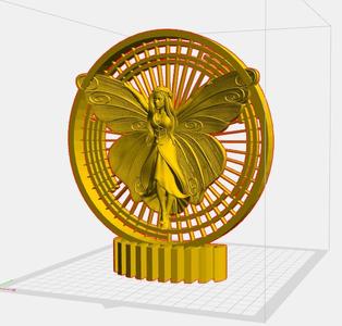 Fairy - P17 - Decor - Trinket - Quick Print Gift - 3D - NO SUPPORT