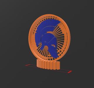 Roma Soldier - Q48 - Quick Print Gift - 2D - NO SUPPORT