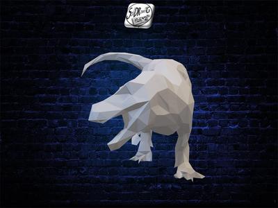 Dinosaur L6 - Low Poly - Excellent Design - Decor