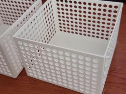 Containers with Circular | Hexagonal Hole Patterns