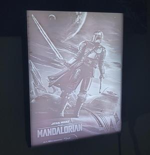 Lithophane Wall Lamp