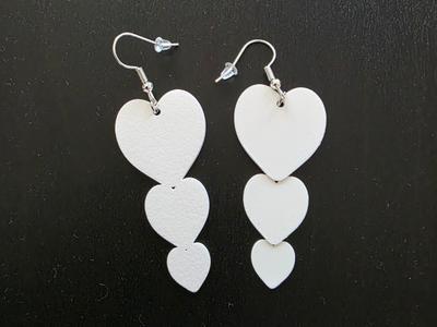Earrings - Triple Heart Love