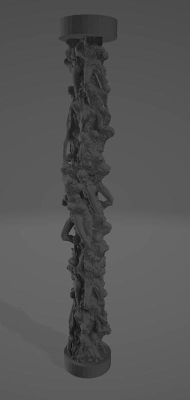 Writhing Flesh Column