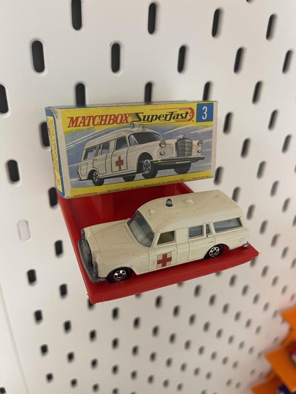 Hotwheels / Matchbox / Tomica Box And Car Display Shelf For IKEA Skadis Board