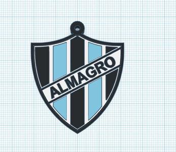 Almagro coat of arms key ring