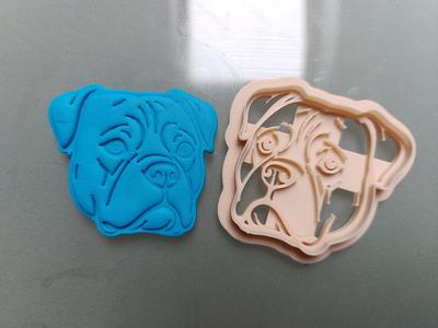 American bully cookie cutter 