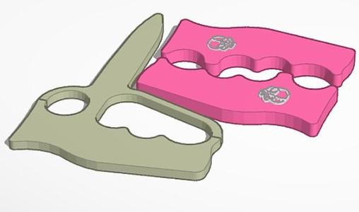 Mayhem Knuckle Knife Trainer