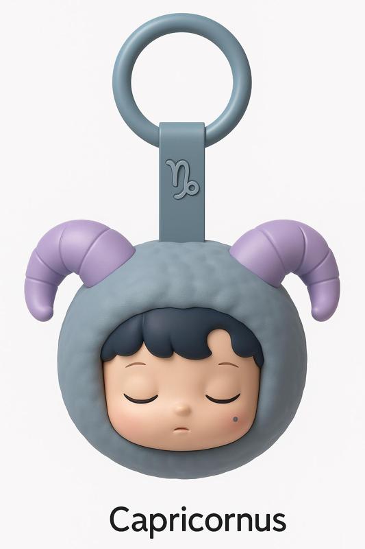 Capricornus Zodiac Sign - Kawaii 3D Keychain