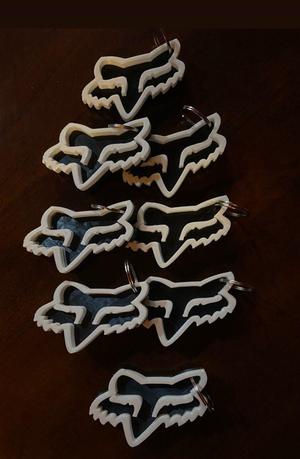 fox keychain