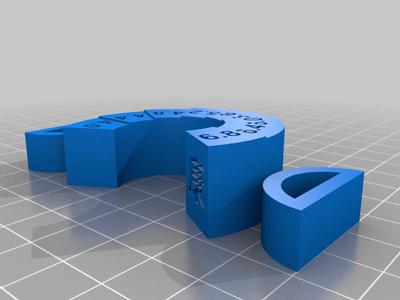 circle downstop gauge