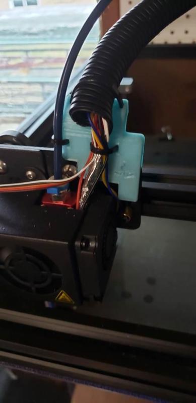 Ender 5 strain relief - snap on