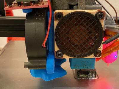 5015 fan Side Mount for Zesty Nimble Creality Shroud