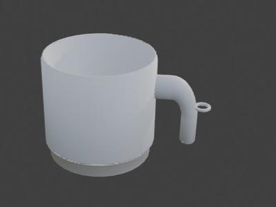 my attempt at a LEG0 mug keychain