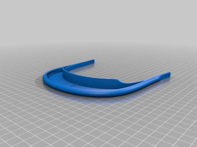 Visera covid 3Dmakers Extremadura Patilla corta