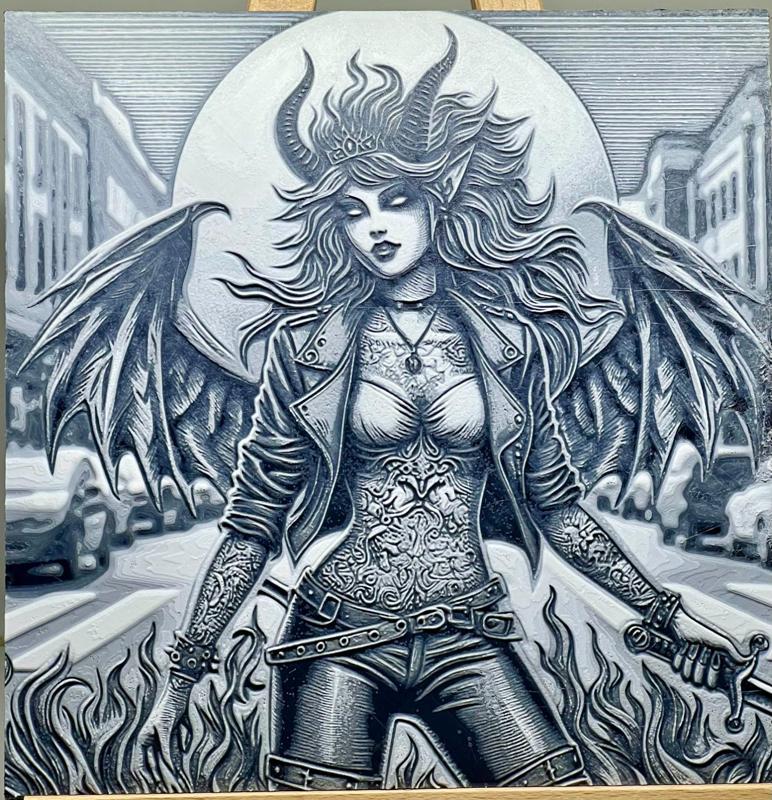Embossed Reaper #4