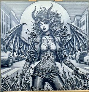 Embossed Reaper #4