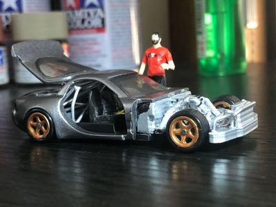 Hotwheels Rob Dahm rx7 3d printed parts