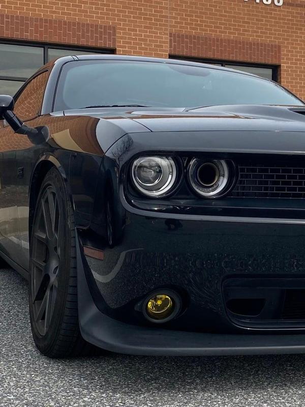 2015+ Dodge Challenger custom fog light housing