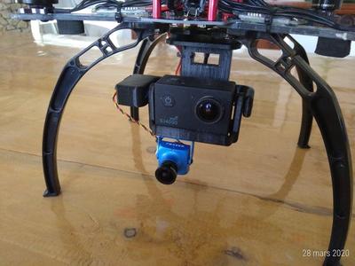 Support gimbal ZMR 250