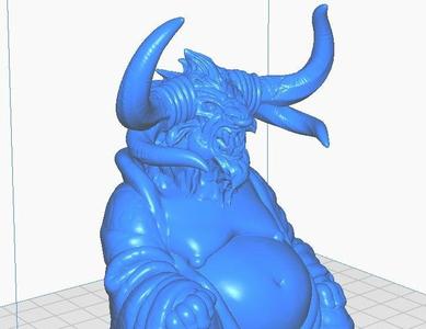 Minotaur Buddha (Mythology Collection)