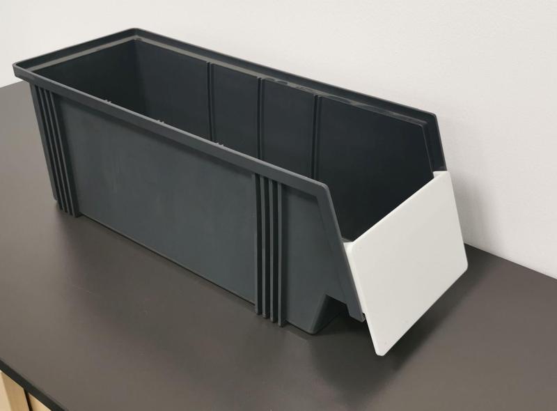 Label Holder for Treston 1950 Stacking Bin Organizer Stapelbehälter Sichtlagerkasten