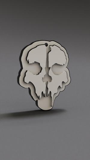 GHOST key chain