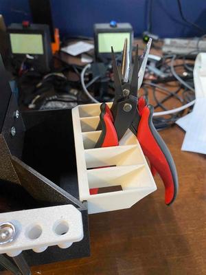 IKEA LACK Utility Box Tool Holder - 5 Slot