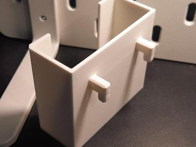 Remote holder ikea skadis